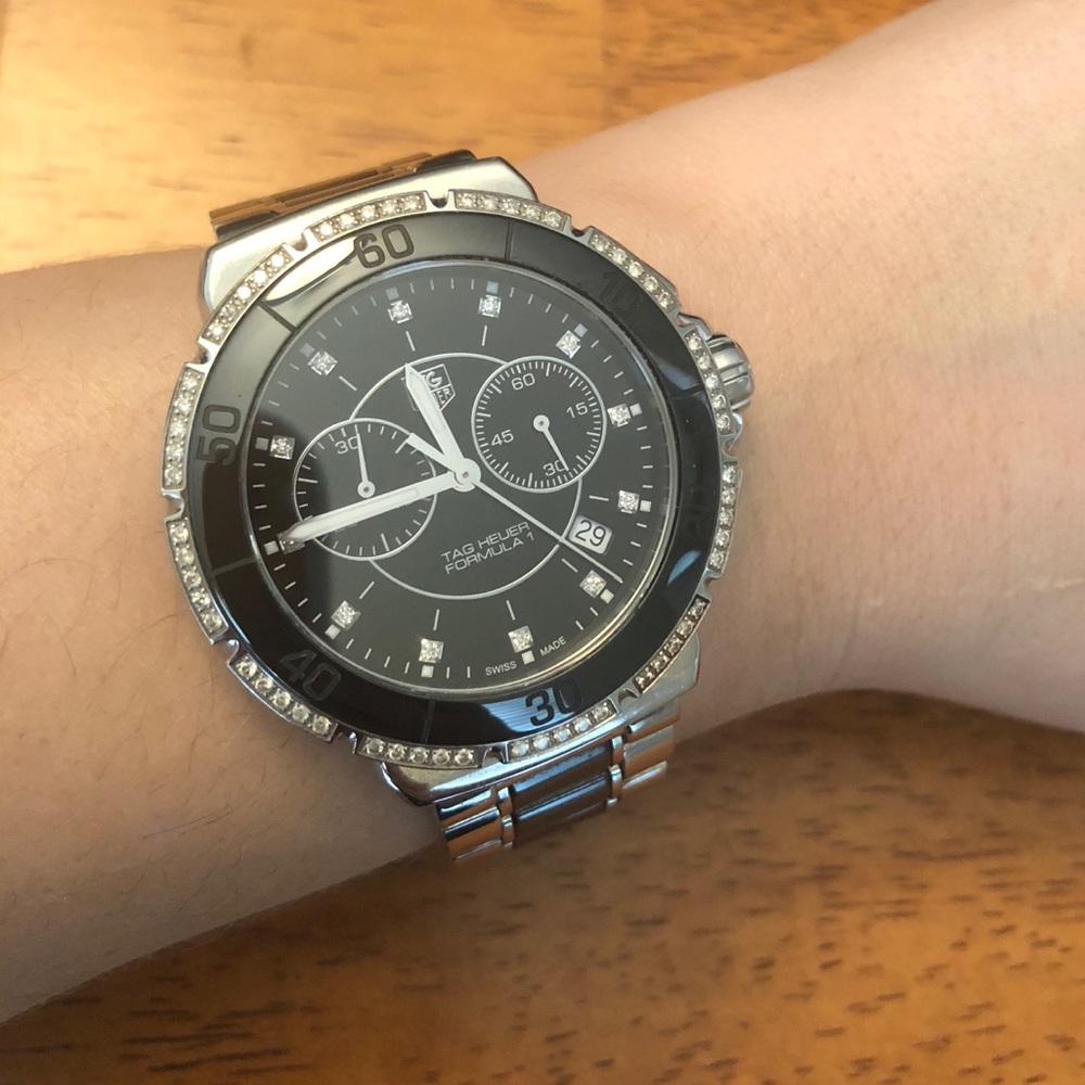 Tag Heuer Formula 1 Diamond and Ceramic Watch